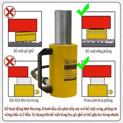 Kích thủy lực 20 tấn TAD FCY-20100 -Kích 20 tấn hành trình 200mm
