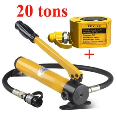 Kích thủy lực thân mỏng FPY-20 + bơm CP-180