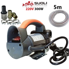 Bơm dầu diesel Suoli SL-027-220V + 5m ống ø25mm