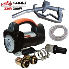 Bộ máy bơm dầu SL-027-220V +5m ống  + cò bơm nhôm