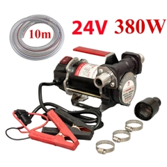 Máy bơm dầu diesel 24V Suoli SL-026 + 10m ống