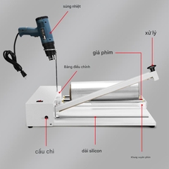 Máy Hàn Cắt Màng Co Đa Năng SKA450 – Đóng Gói Sản Phẩm Chuyên Nghiệp, Công Suất 530W
