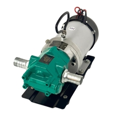 Máy bơm dầu bánh răng 24V WCB-75L + Lọc + kèm 10m ống
