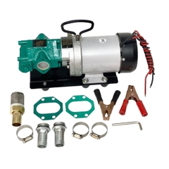 Máy bơm dầu bánh răng 24V WCB-75L + Lọc + kèm 10m ống
