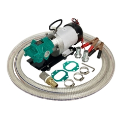 Máy bơm dầu bánh răng 24V WCB-75L + Lọc + kèm 10m ống