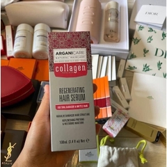 Serum tóc collagen Arganicare chính hãng Pháp dùng cho tóc mỏng hư tổn gãy rụng sử dụng hóa chất