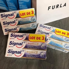 [Chính hãng Pháp] Set kem đánh răng Signal 3 tuýp dành cho trẻ em và người lớn
