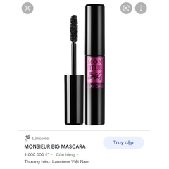 Mascara Lancome mini tách set Noel 2024