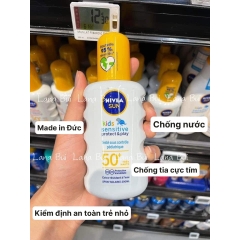 Kem chống nắng trẻ em Nivea Sun Kids Made in Germany