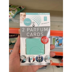 Miếng thơm tinh dầu nước hoa thiên nhiên chuẩn Pháp treo ô tô, tủ quần áo, phòng nhỏ