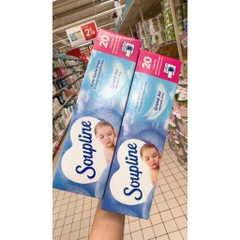 Giấy giặt thơm đa năng Soupline bám mùi siêu dai - chính hãng Pháp