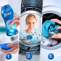 Viên xả vải tinh chất nước hoa Pháp Lenor - hàng chính hãng