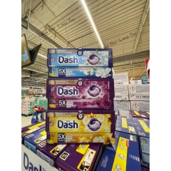 Viên giặt + xả vải chính hãng Pháp sạch sâu, thơm lâu, bám mùi dai (viên cô đặc)