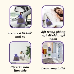 Túi nụ hoa oải hương khô Lavender chuẩn miền nam nước Pháp