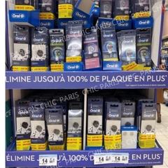 Đầu thay bàn chải điện Oral-B chính hãng Pháp, made in Germany (máy Pro và máy iO)