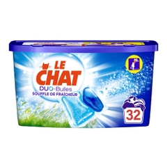 Viên giặt + xả vải chính hãng Pháp sạch sâu, thơm lâu, bám mùi dai (viên cô đặc)