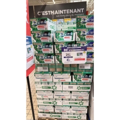 Viên giặt + xả vải chính hãng Pháp sạch sâu, thơm lâu, bám mùi dai (viên cô đặc)