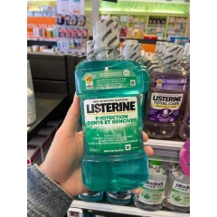 [Chính hãng Pháp] Nước súc miệng Listerine sạch sâu, thơm miệng, chống nhiệt miệng, viêm nướu
