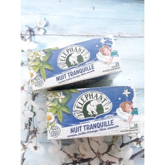 Trà túi lọc thải độc, giảm cân, giải cảm, ngủ ngon Elephant chính hãng Pháp