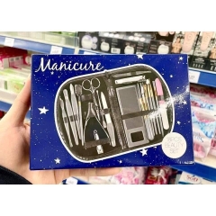 Bộ dụng cụ trang điểm và làm móng tay 18 món (hàng Pháp)