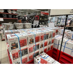 Các chảo chính hãng Tefal mua tại siêu thị Pháp (đáy in chìm Made in France)