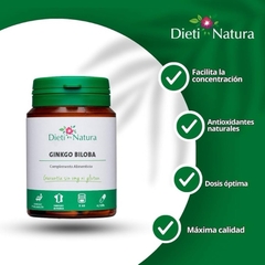 Viên uống bổ não Dieti Natura Ginkgo Biloba 200v (chính hãng Pháp)