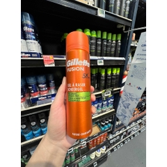 Gel/ mousse bọt cạo râu Gillette dùng siêu thích, chính hãng Pháp, Made in UK/ US/ Germany