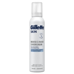 Gel/ mousse bọt cạo râu Gillette dùng siêu thích, chính hãng Pháp, Made in UK/ US/ Germany