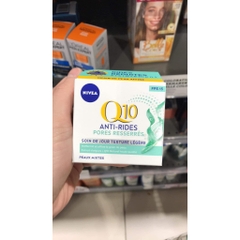 Cặp kem dưỡng da Nivea Q10 chống nhăn chống lão hóa ngày và đêm 50ml chính hãng Pháp
