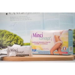 Giảm cân Minci Concept (30 gói) tan mỡ bụng eo đùi cho phụ nữ an toàn, không mệt mỏi chính hãng Pháp
