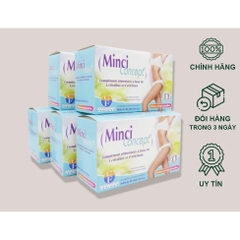 Giảm cân Minci Concept (30 gói) tan mỡ bụng eo đùi cho phụ nữ an toàn, không mệt mỏi chính hãng Pháp