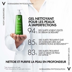 Sữa rửa mặt dạng gel Vichy Normaderm Purifiant Intense 400ml chính hãng Pháp