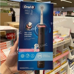 Bàn chải điện Oral-B chính hãng biII Pháp, sản xuất tại Đức, thiết kế chống mốc dùng siêu thích