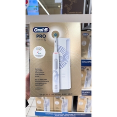 Bàn chải điện Oral-B chính hãng biII Pháp, sản xuất tại Đức, thiết kế chống mốc dùng siêu thích