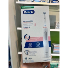 Bàn chải điện Oral-B chính hãng biII Pháp, sản xuất tại Đức, thiết kế chống mốc dùng siêu thích