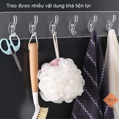 Dây 6 móc trong siêu chịu lực treo mọi thứ không cần khoan vít