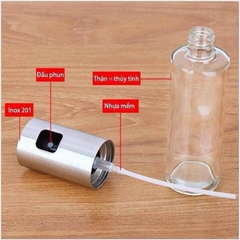 Bình xịt dầu phun sương thủy tinh giá sale rẻ nhất