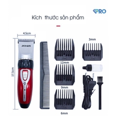 Tông đơ cắt tóc JICHEN sạc điện BẢO HÀNH 1 ĐỔI 1