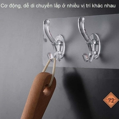 Dây 6 móc trong siêu chịu lực treo mọi thứ không cần khoan vít