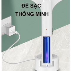 Vợt muỗi tích hợp đèn led tự động thu hút diệt muỗi thế hệ mới