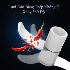 Máy xay tỏi ớt cầm tay mini tiện dụng