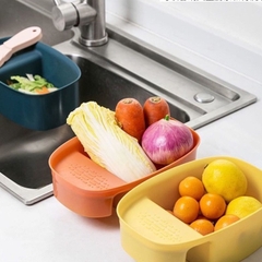 Khay để đồ kiêm lọc rác cài bồn nhựa Việt Nhật loại đẹp