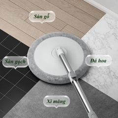 Chổi lau nhà tách nước thải công nghệ mới nhất Chổi Lau Nhà Tự Giặt, Tự Vắt, Tự Động Tách Nước Bẩn Công Nghệ Vắt Ly Tâm