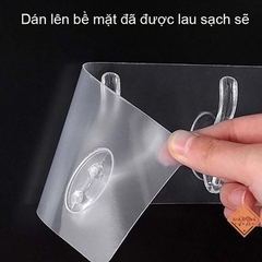 Dây 6 móc trong siêu chịu lực treo mọi thứ không cần khoan vít