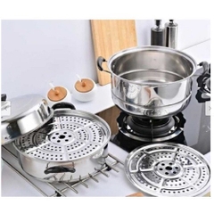 Nồi hấp 3 tầng inox cao cấp