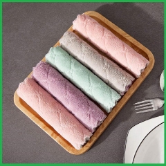Khăn lau đa năng bếp, bát đĩa đa năng hai mặt loại to 15x26cm