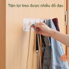 Dây 6 móc trong siêu chịu lực treo mọi thứ không cần khoan vít