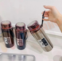 Bình nước giữ nhiệt 1,2L nắp kim cương