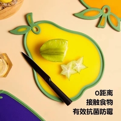 Thớt Nhựa kháng khuẩn hình hoa quả cao cấp