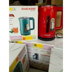 Giảm giá gốc Ấm siêu tốc GUGKOO 1,8L màu đỏ mận lõi inox 2 lớp siêu cấp